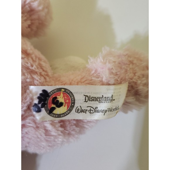 Disney Parks Pink Baby Minnie Mouse Bell Rattle Stuffed Plush 10 Inches PL - Picture 10 of 12